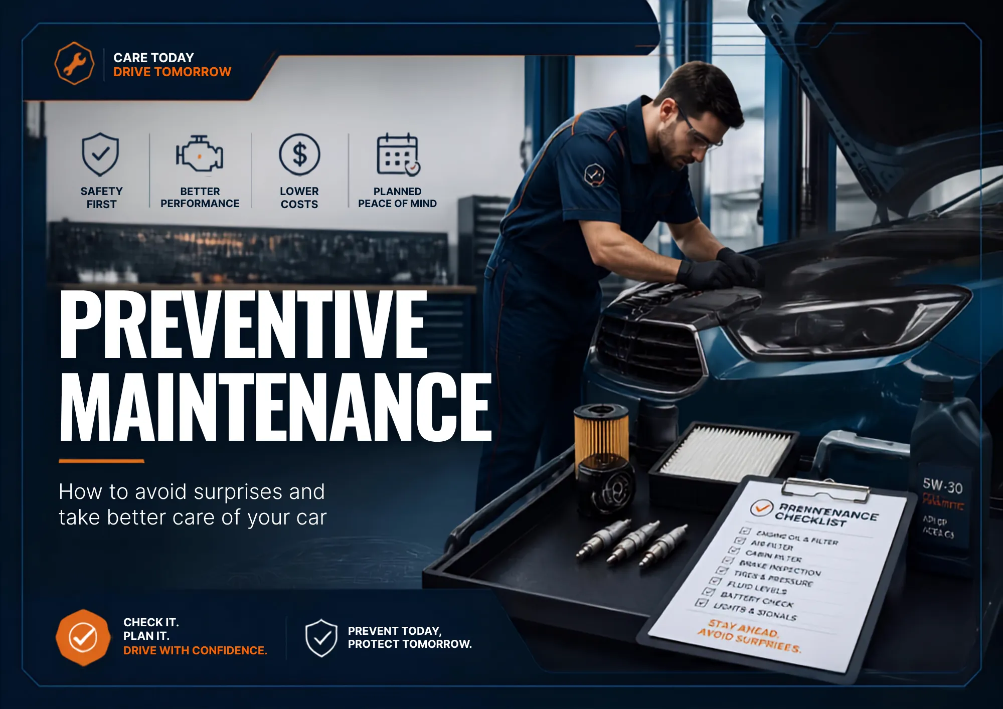 Revisão preventiva: como evitar surpresas e cuidar melhor do seu carro